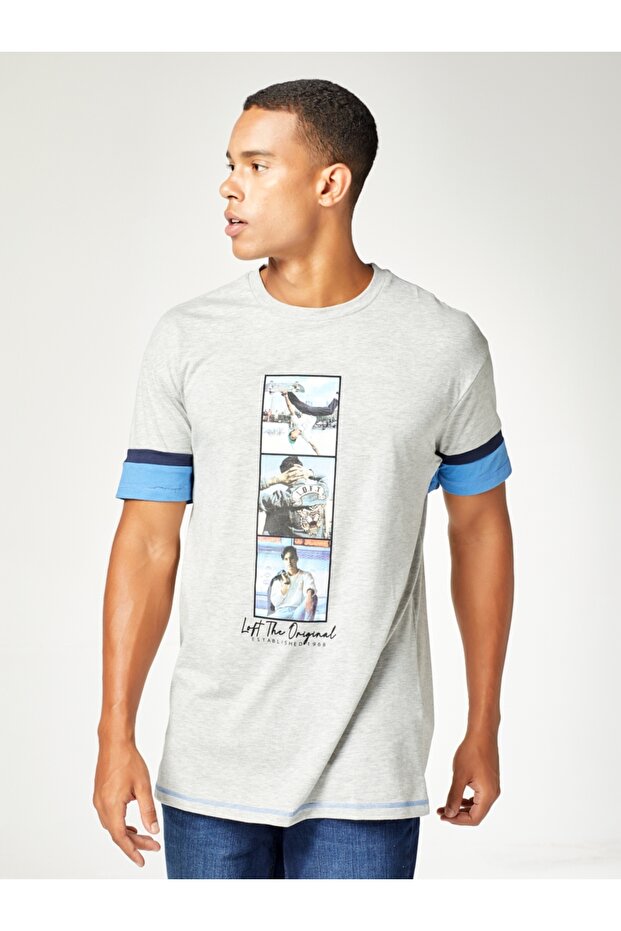 Oversize Fit Erkek Tshirt K.kol - 4