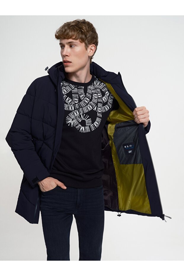 Regular Fit Erkek Mont - 5