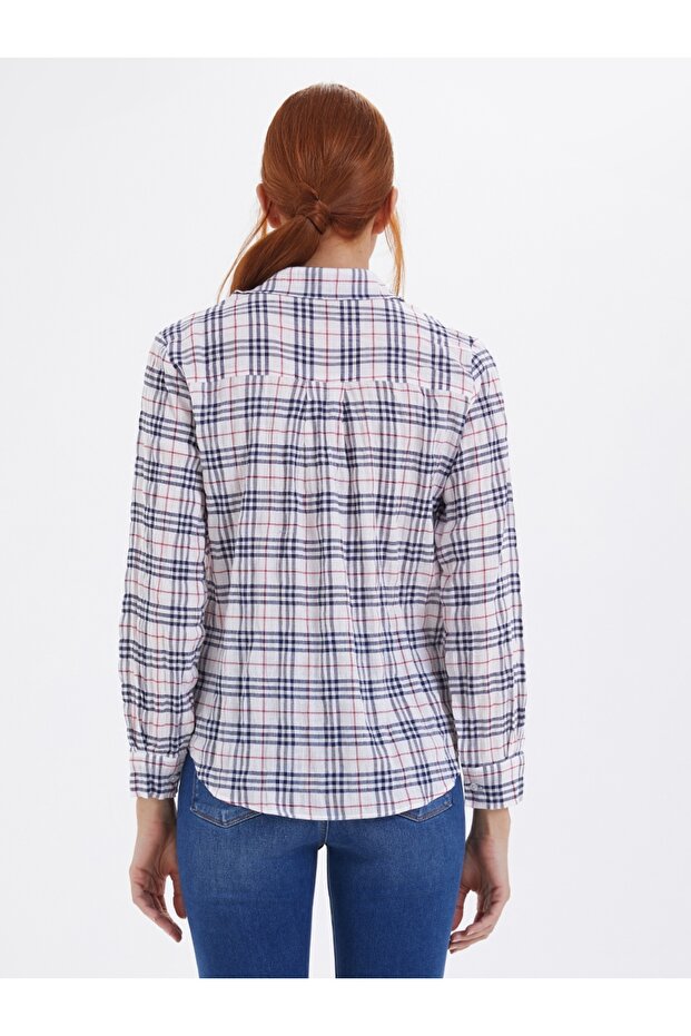 Regular Fit Kadın Gömlek U.kol - 3