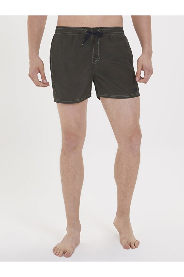 Slim Fit Erkek Deniz Şortu - 4