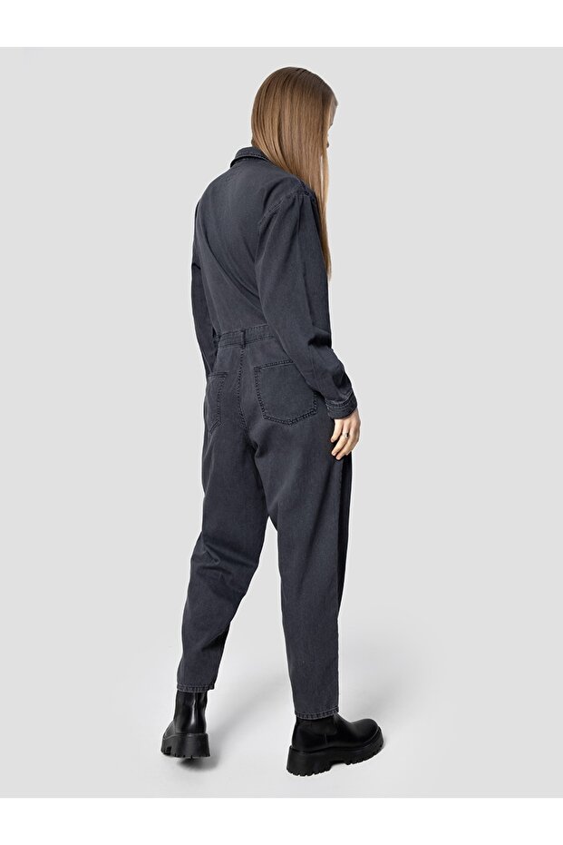 Regular Fit Kadın Tulum - 3