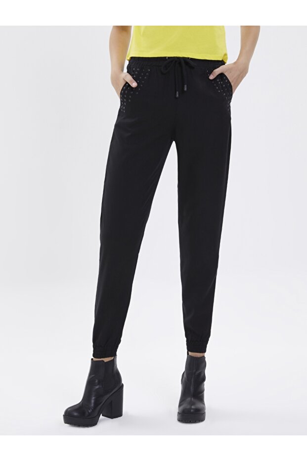 Regular Fit Kadın Pantolon - 4