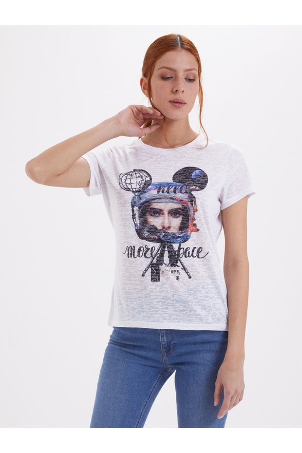 Regular Fit Kadın Tshirt K.kol - 1