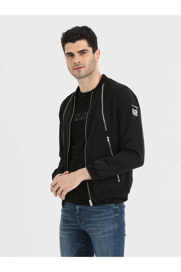 Slim Fit Erkek Mont - 1