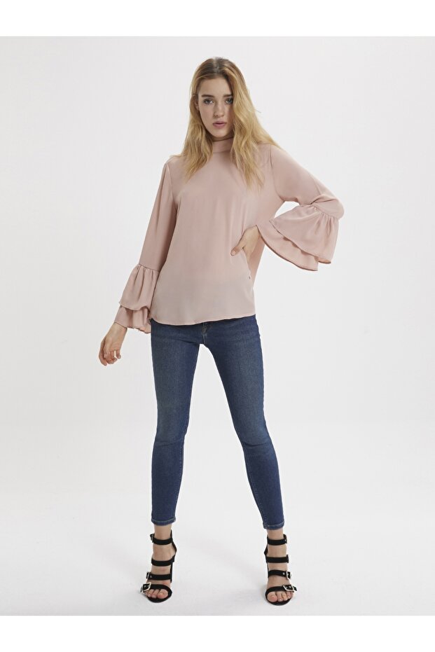 Regular Fit Kadın Bluz U.kol - 4