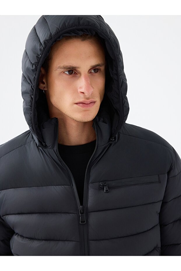 Regular Fit Erkek Mont - 4