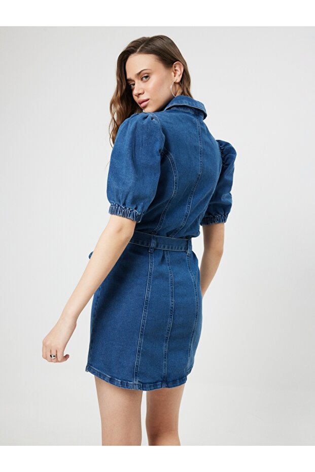 Slim Fit Kadın Elbise - 4