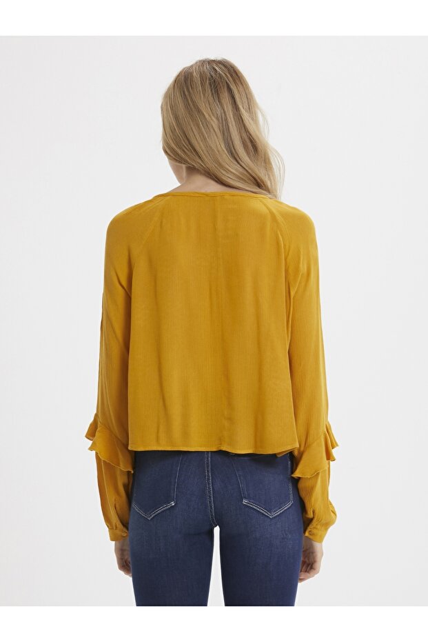Regular Fit Kadın Bluz U.kol - 3