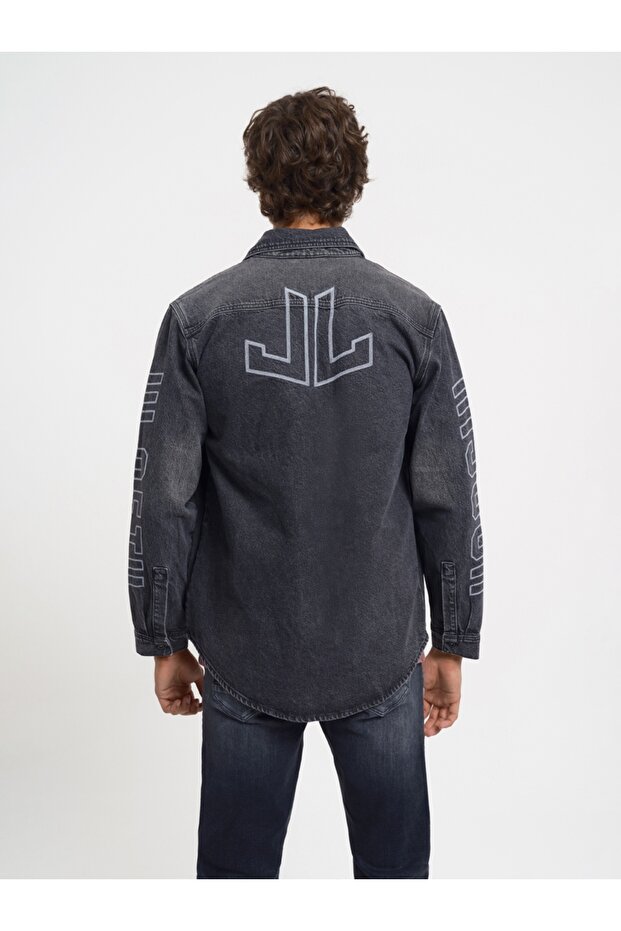 Oversize Fit Erkek Ceket - 4