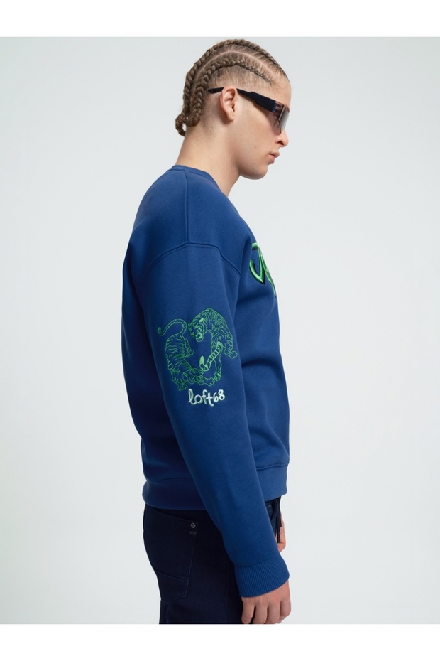Oversize Erkek Sweatshirt - 2