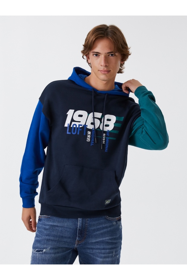 Oversize Fit Erkek Sweatshirt - 1