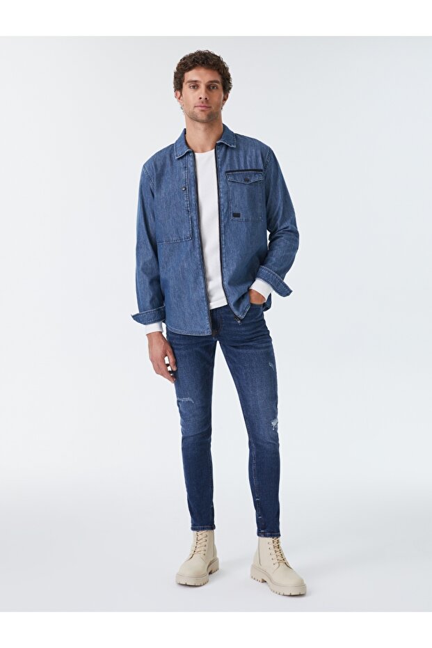 Regular Fit Erkek Gömlek U.kol - 4