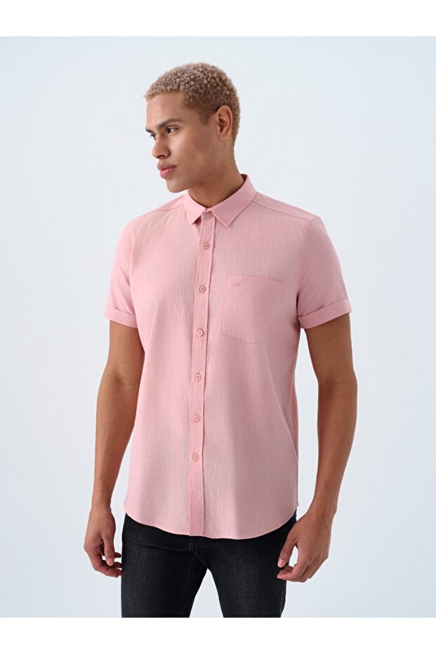 Regular Fit Erkek Gömlek K.kol - 1