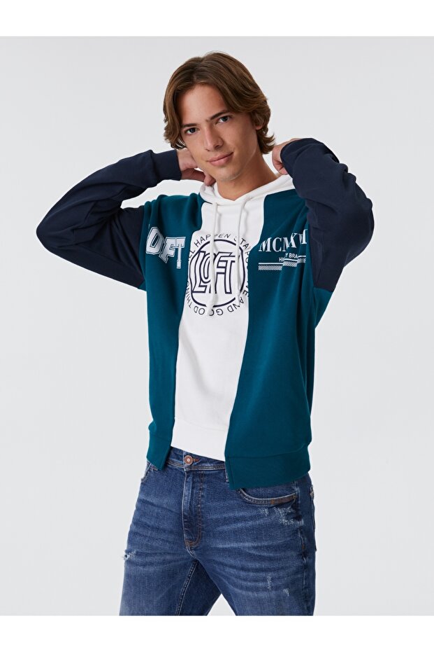 Oversize Fit Erkek Sweatshirt - 1