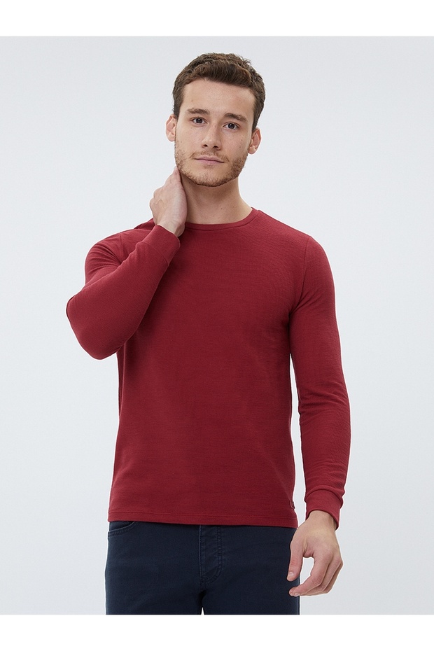 Regular Fit Erkek Tshirt U.kol - 1