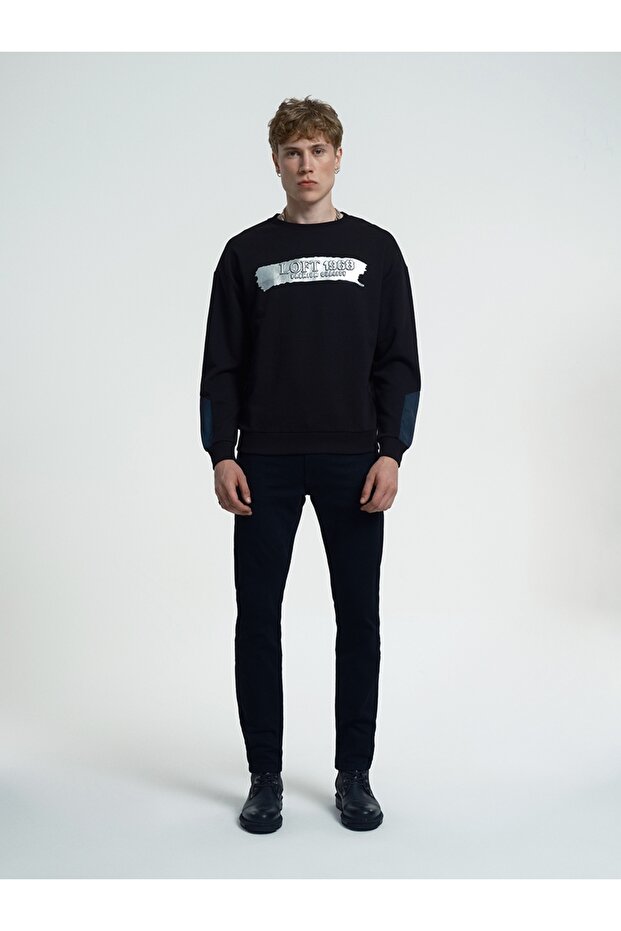 Oversize Erkek Sweatshirt - 2