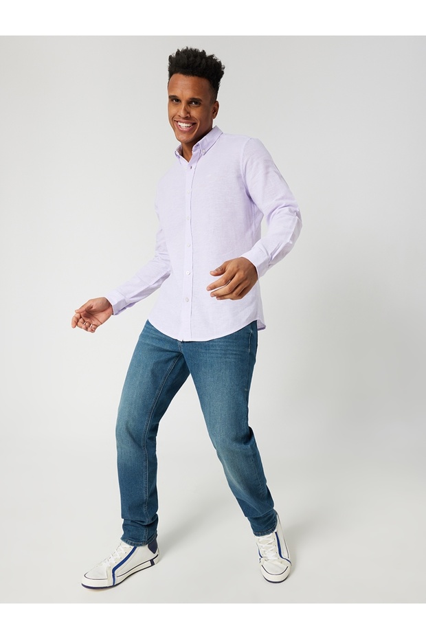 Regular Fit Erkek Gömlek U.kol - 2