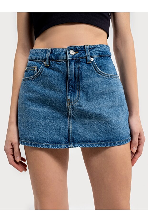 Regular Fit Kadın Şort - 5