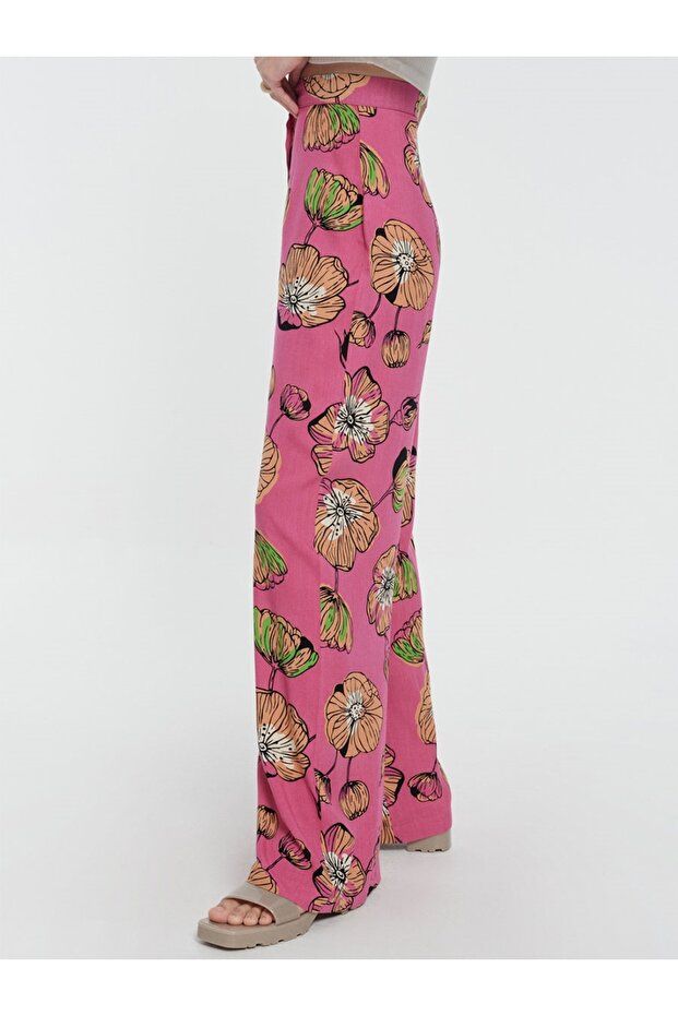 Regular Fit Kadın Pantolon - 3