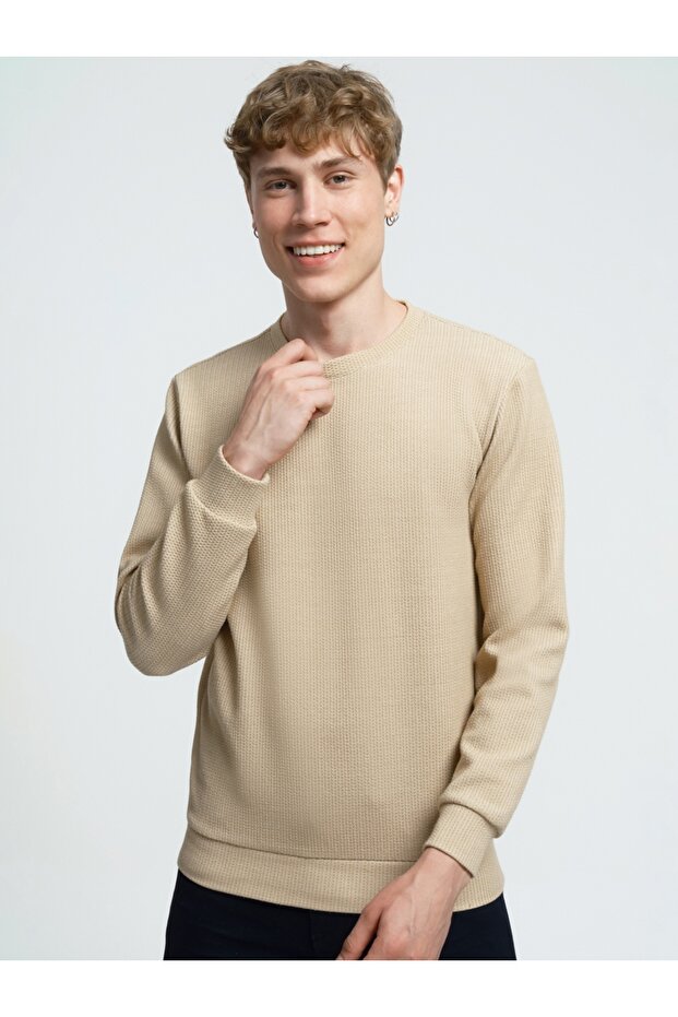 Regular Fit Erkek Sweatshirt - 1