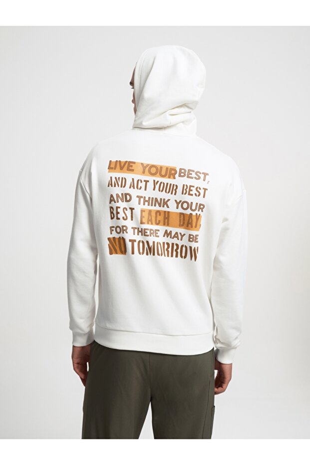 Oversize Fit Erkek Sweatshirt - 3