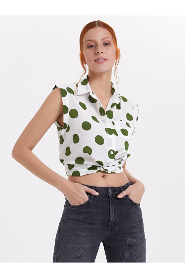 Regular Fit Kadın Gömlek K.kol - 1