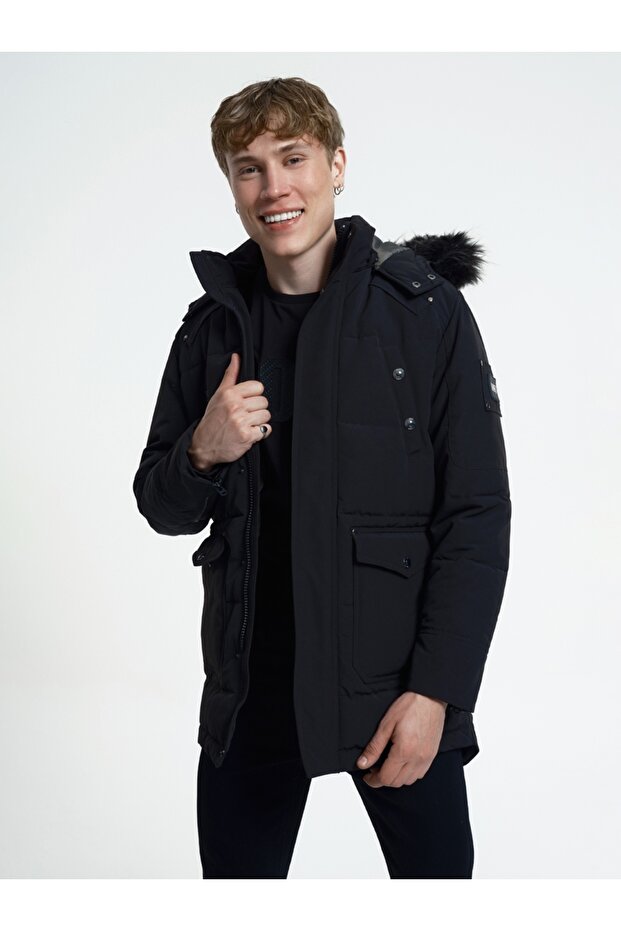 Regular Fit Erkek Kaban - 1