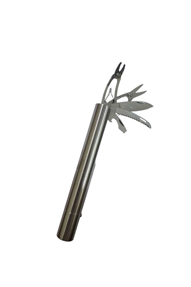 Jeep Multi-Function Tool with 3-Light Level LED Flashlight - 7
