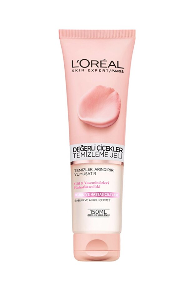Değerli Çiçekler Hassas Ciltler için Yüz Temizleme Jeli 150 ml 3600523450589 - 2