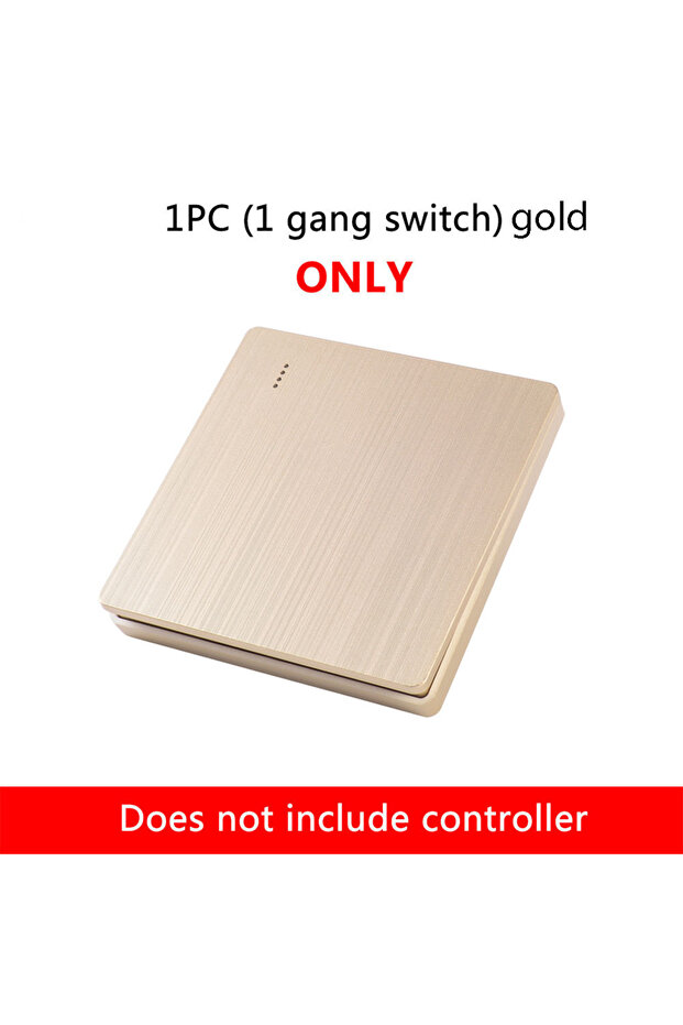 gold 1 gang Szaoju Wifi Wireless Remote Switch Tuya Smart Life Home APP + RF 433Mhz Relay Timer Modu