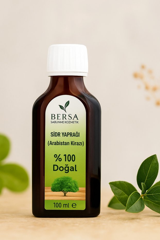 Natural Sidr Leaf Oil 100 ml | Arabian Cherry Herbal Anti-Hair Loss and Skin Care Oil