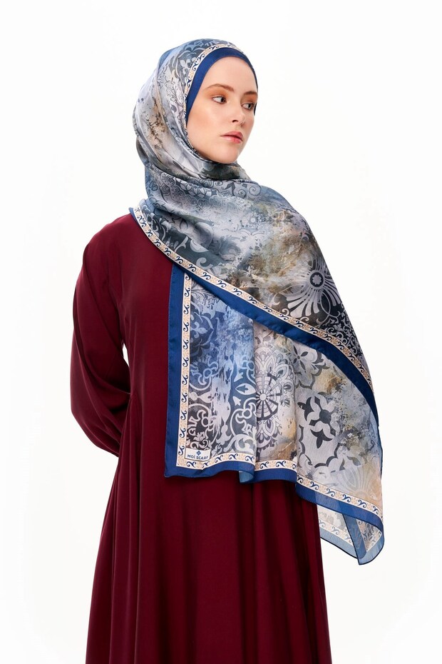 ETHEREAL BLOOM Refined Jan Jan Şal Saks - 3