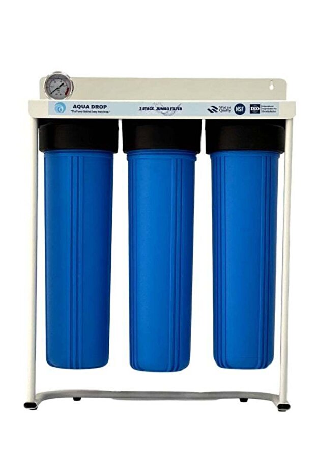 Aqua Drop 3 Stage Big Blue Water Filter (Jumbo)