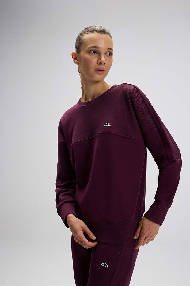 Kadın Sweatshirt EF567-BRD - 3