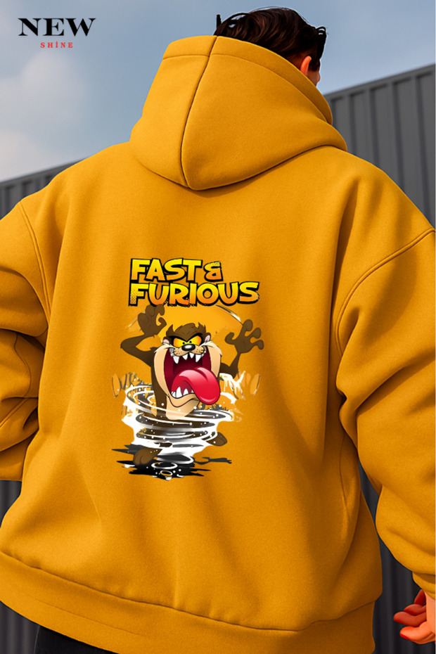 سويت شيرت مطبوع عليه Fast Furious