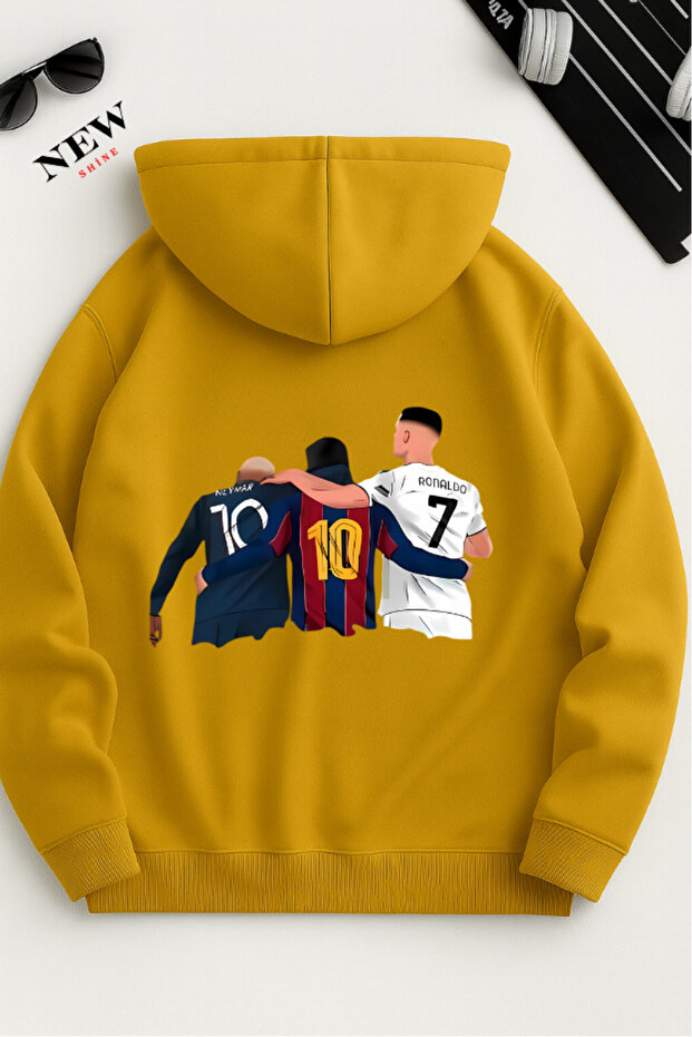 سويت شيرت مطبوع عليه لاعب كرة قدم