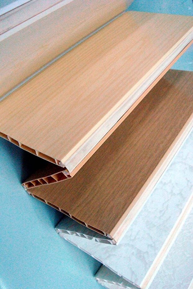 Katlanır Kapı Kalın Akordiyon Kapı Açık Meşe 82x203 Bj004 - 2