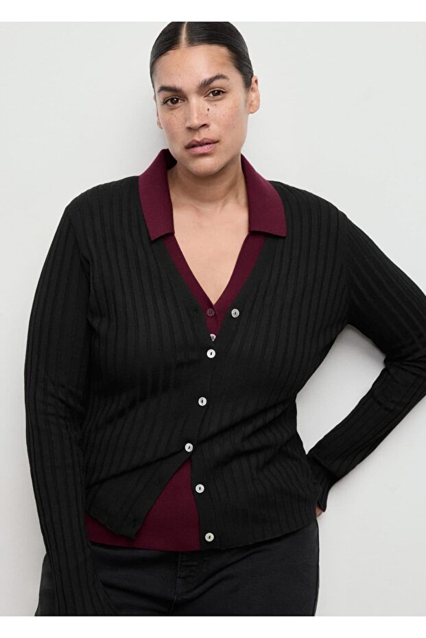 Fitilli dokuma hırka - 5