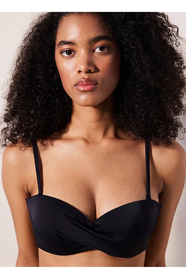 Siyah Kadın Bikini Üst PLNARAR224IY - 2