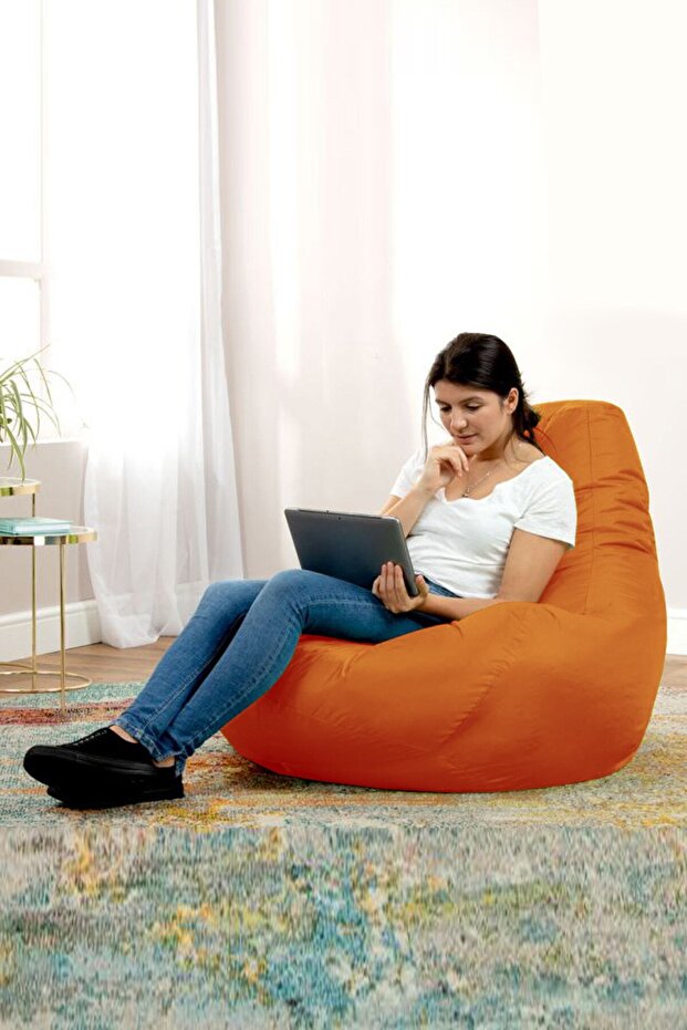 Damla Armut Koltuk Turuncu - 8