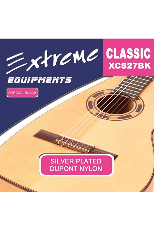 Guitar String Set Classical Guitar String Set Lower Strings Black - 2
