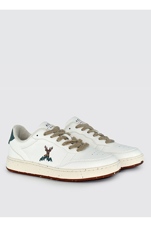 Beyaz Erkek Sneaker SHACBEAN - 2