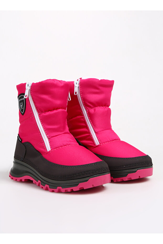 Gri - Fuşya Kadın Bot BUCK1075 DASDAS BY - 2