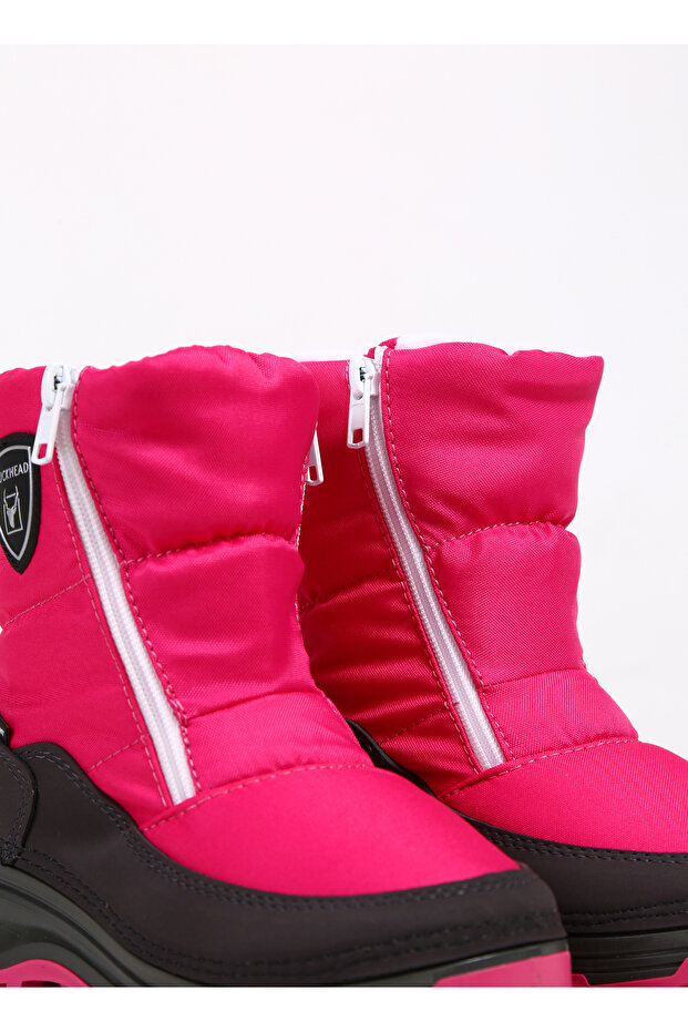 Gri - Fuşya Kadın Bot BUCK1075 DASDAS BY - 5