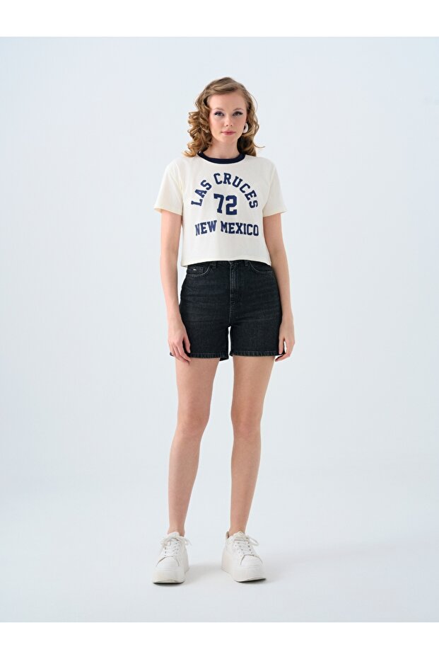 Regular Fit Kadın Şort - 1