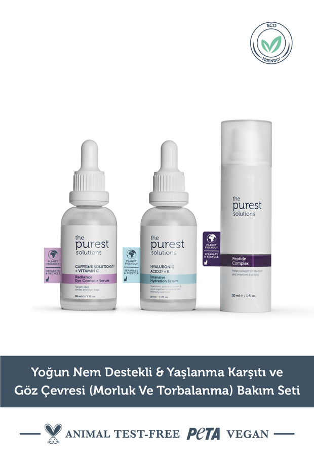 Intensive Moisture Supported Anti-Aging Effective and Eye Contour Brightening Effective Care Set
