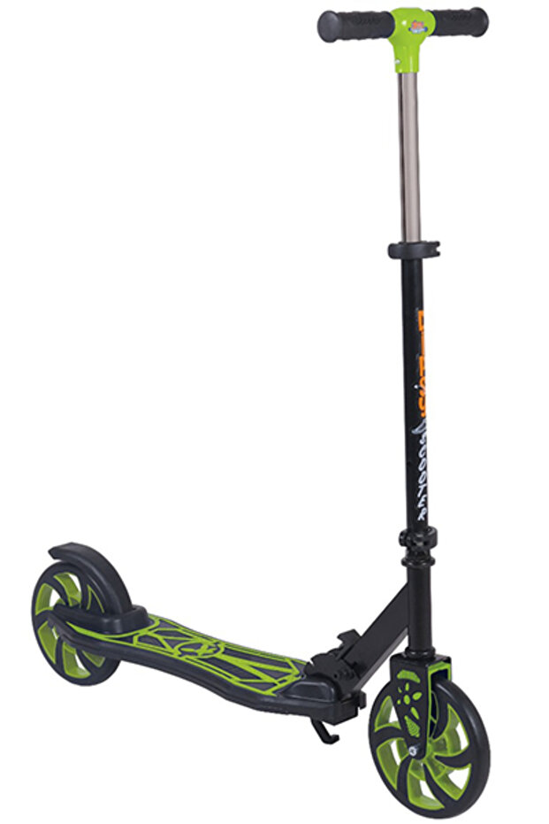 Wheeled Foldable +12 Years Over Max 100 kg Carrying Capacity Brake Scooter 3 levels