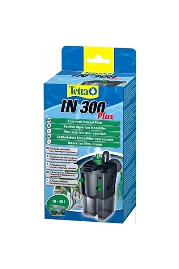 Tetra in 300 Plus Internal Filter 10-40 Lt 5 W 150-300 L/H 3 Years Warranty - 1