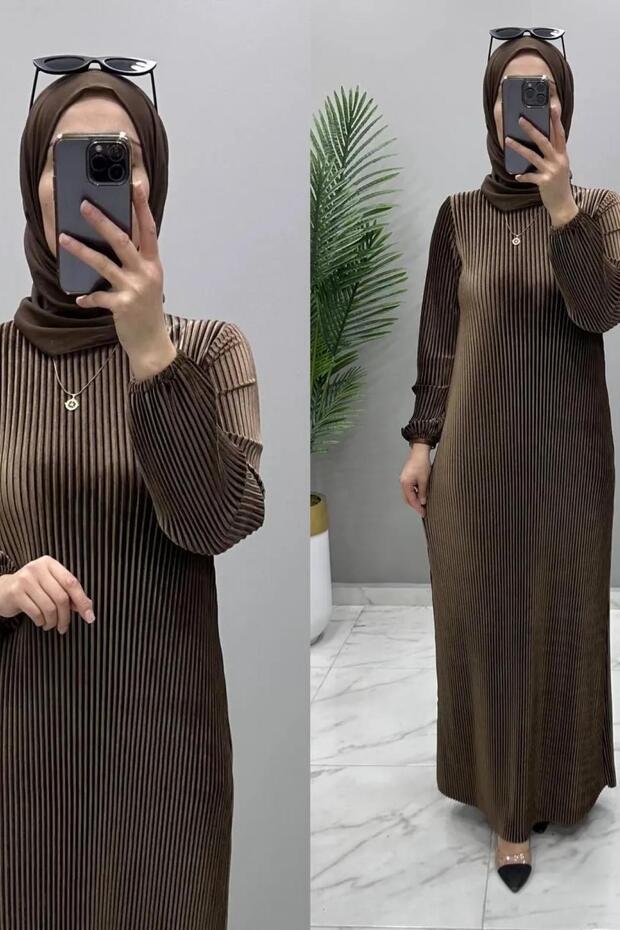 MULTİ PİLELİ ELBİSE - 5