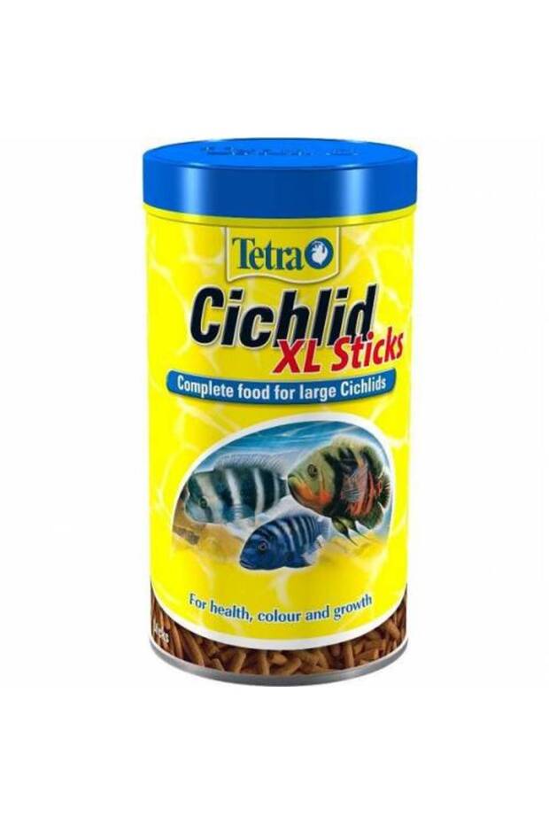 Cichlid Sticks Cichlid Balıkları İçin Çubuk Balık Yemi 1 Lt - 1